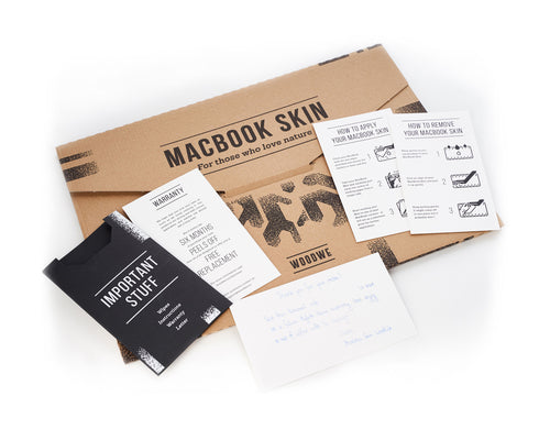 Sun - Macbook Wood Skin